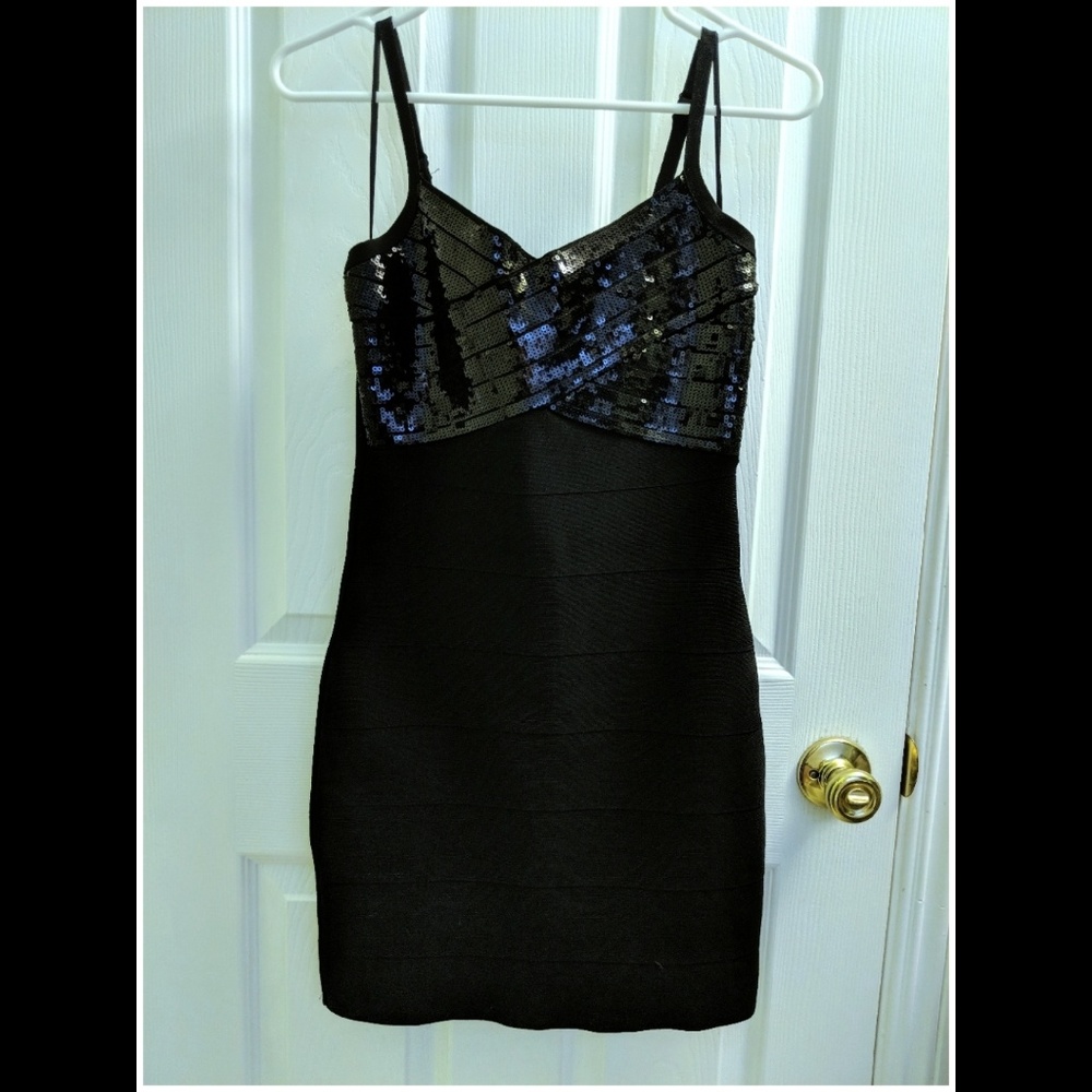 Express Black Cocktail Dress